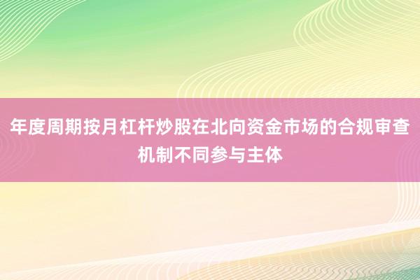 年度周期按月杠杆炒股在北向资金市场的合规审查机制不同参与主体